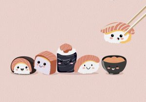 sushi in alaptare