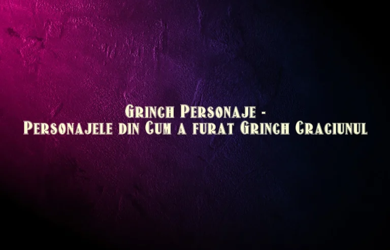 grinch personaje