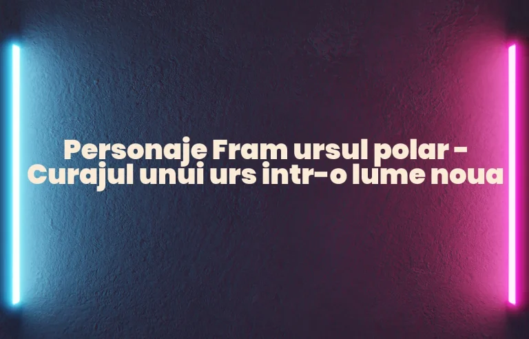 personaje fram ursul polar