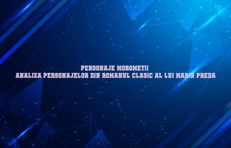 personaje morometii