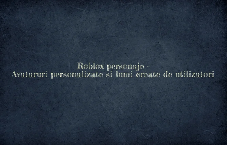 roblox personaje