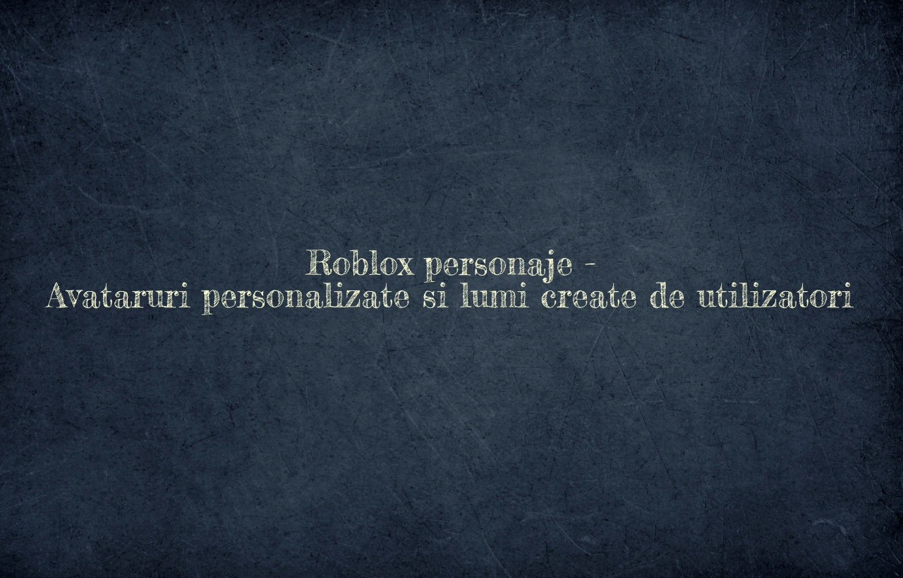roblox personaje