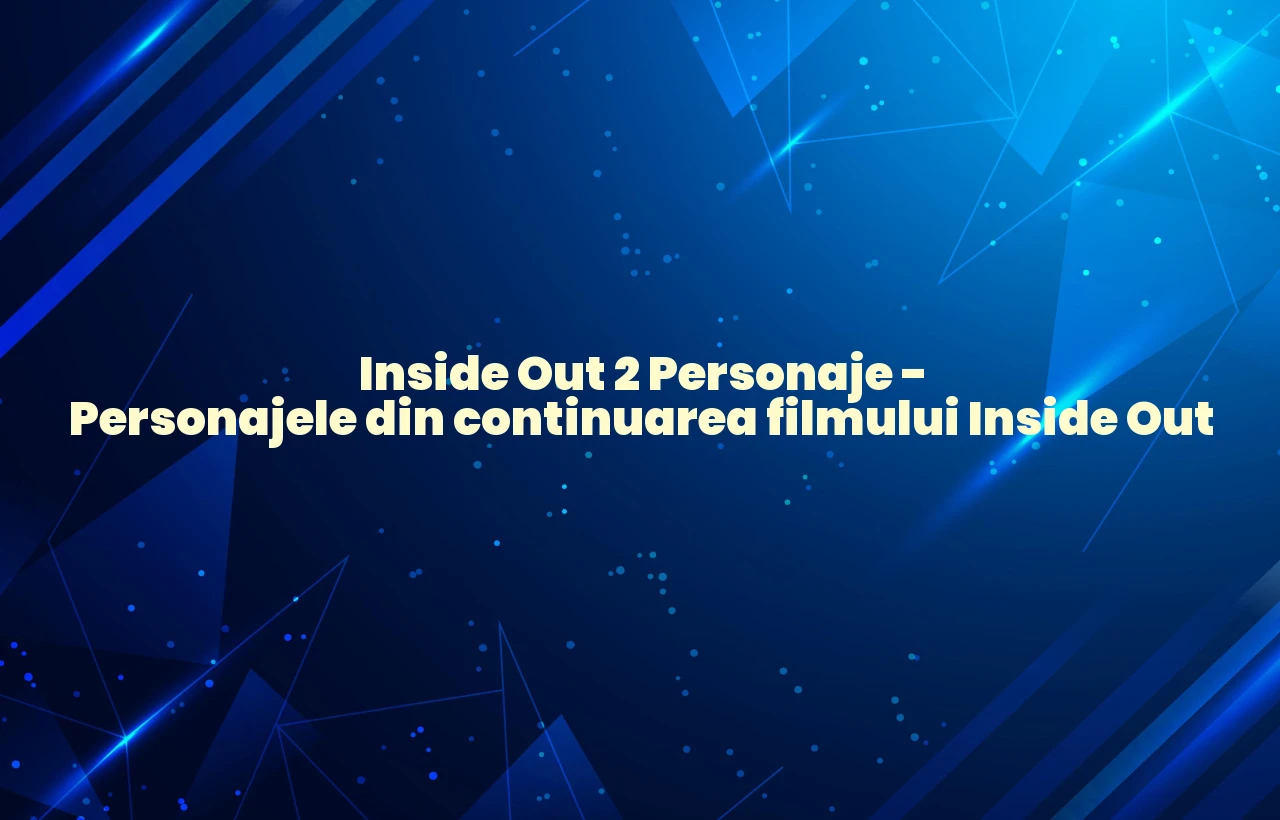 inside out 2 personaje