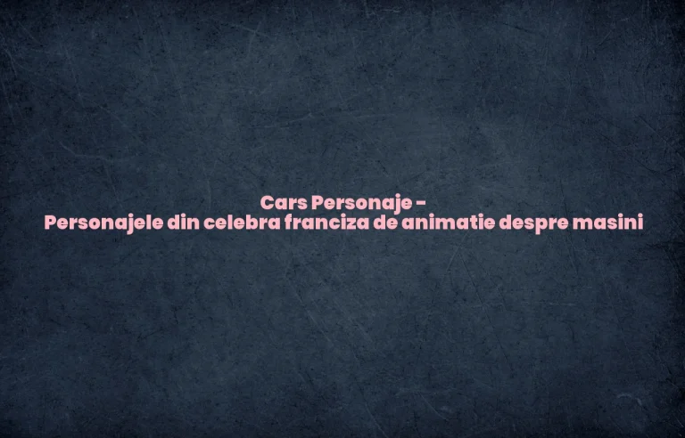 cars personaje