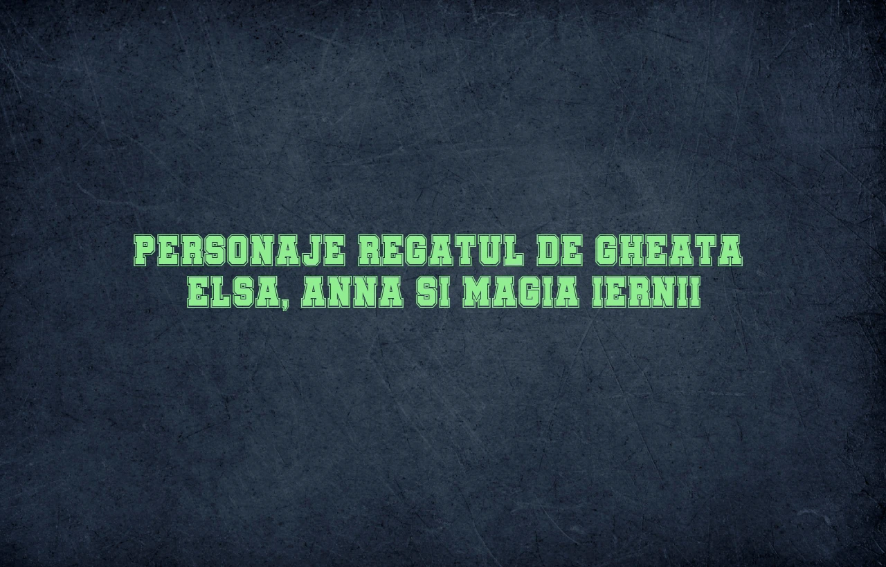 personaje regatul de gheata