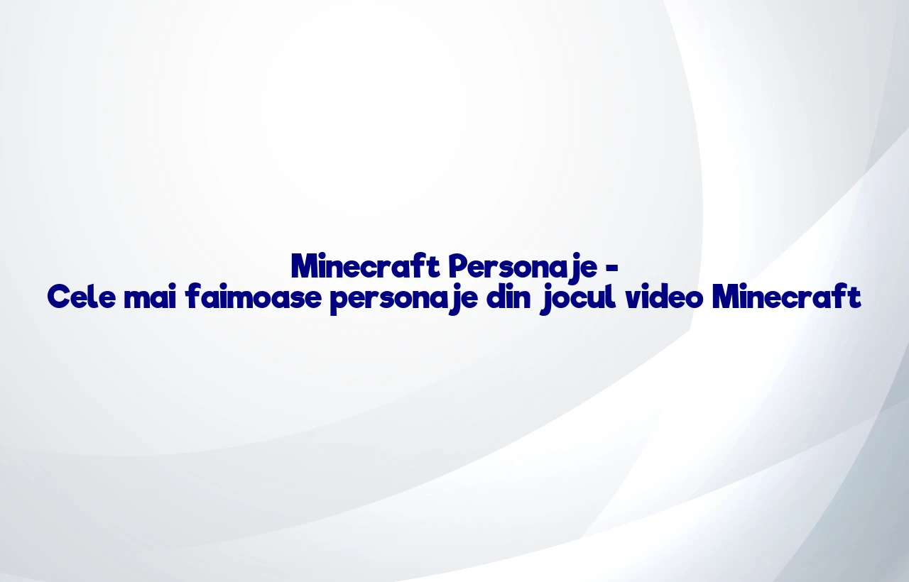 minecraft personaje