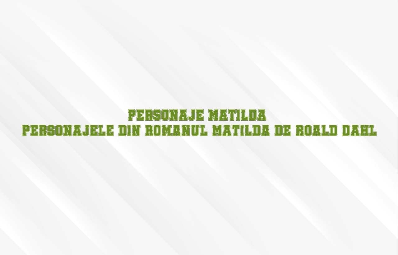 personaje matilda
