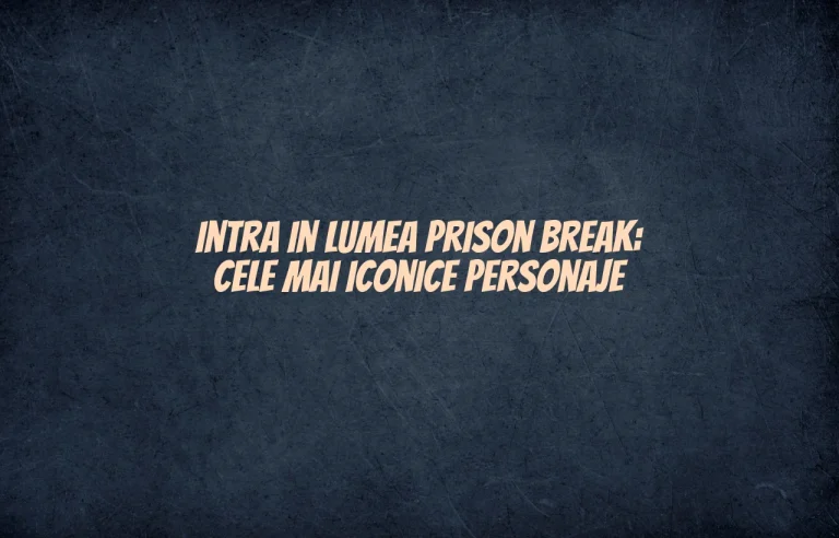 personaje prison break