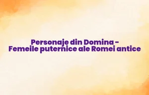 personaje din domina