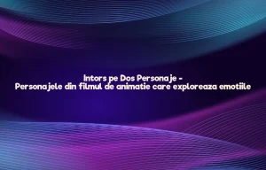 intors pe dos personaje