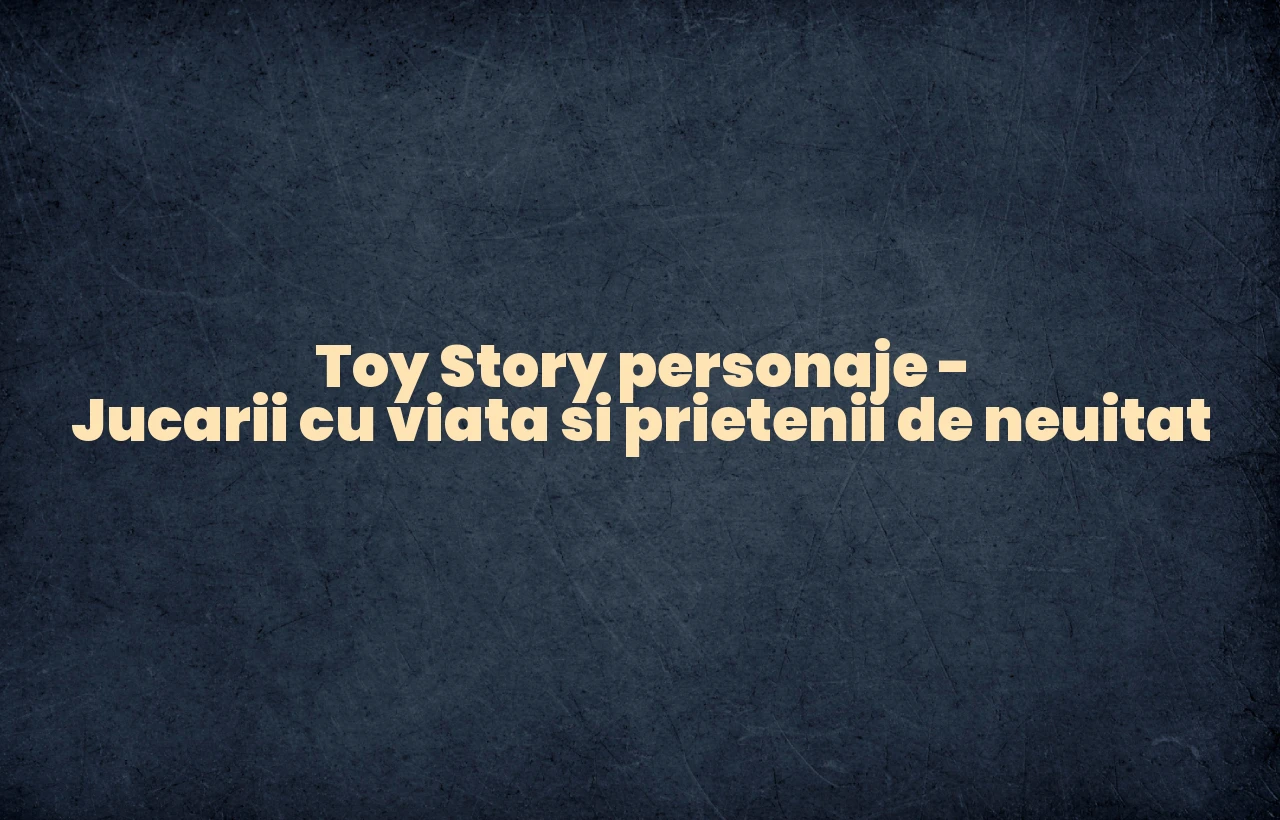 toy story personaje