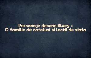 personaje desene bluey