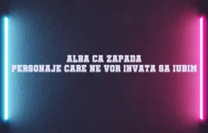 relatia dintre doua personaje harap alb