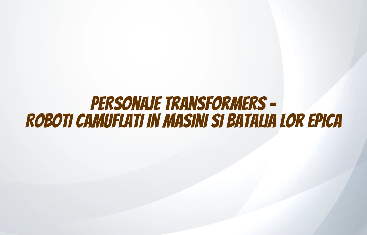 personaje transformers