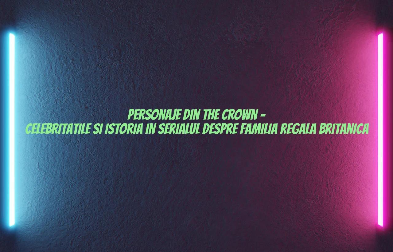 personaje din the crown