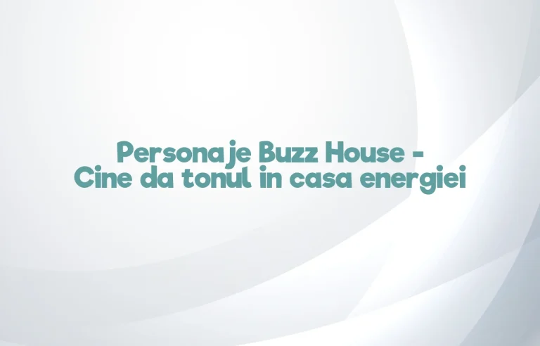 personaje buzz house