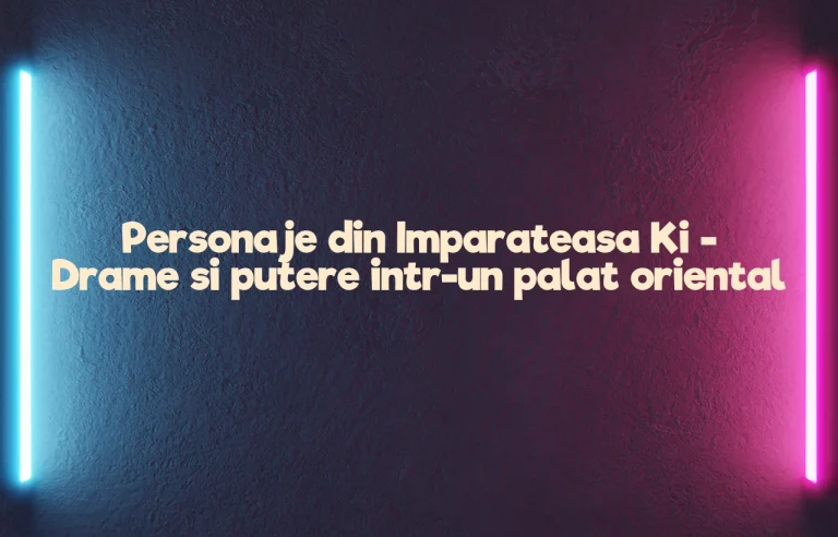 personaje din imparateasa ki