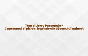 tom si jerry personaje