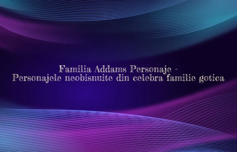 familia addams personaje
