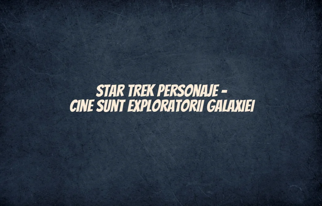 star trek personaje