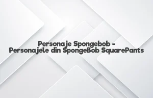personaje spongebob