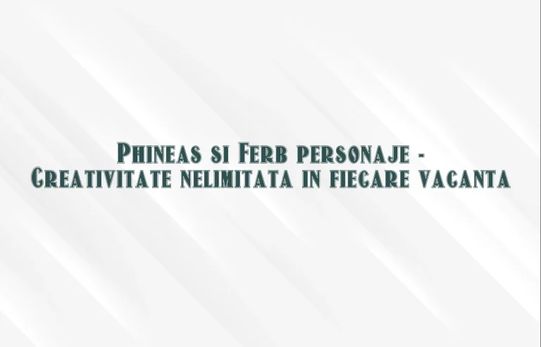 phineas si ferb personaje