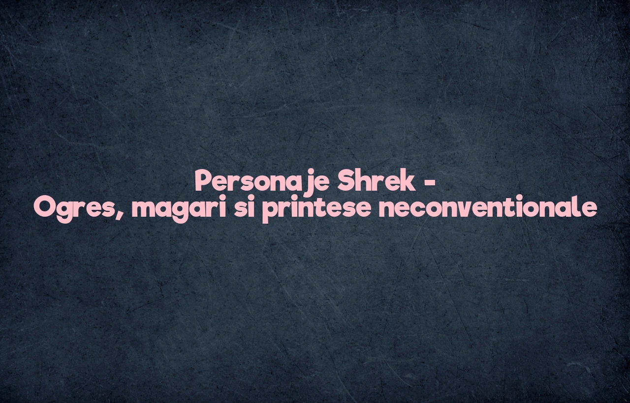 personaje shrek