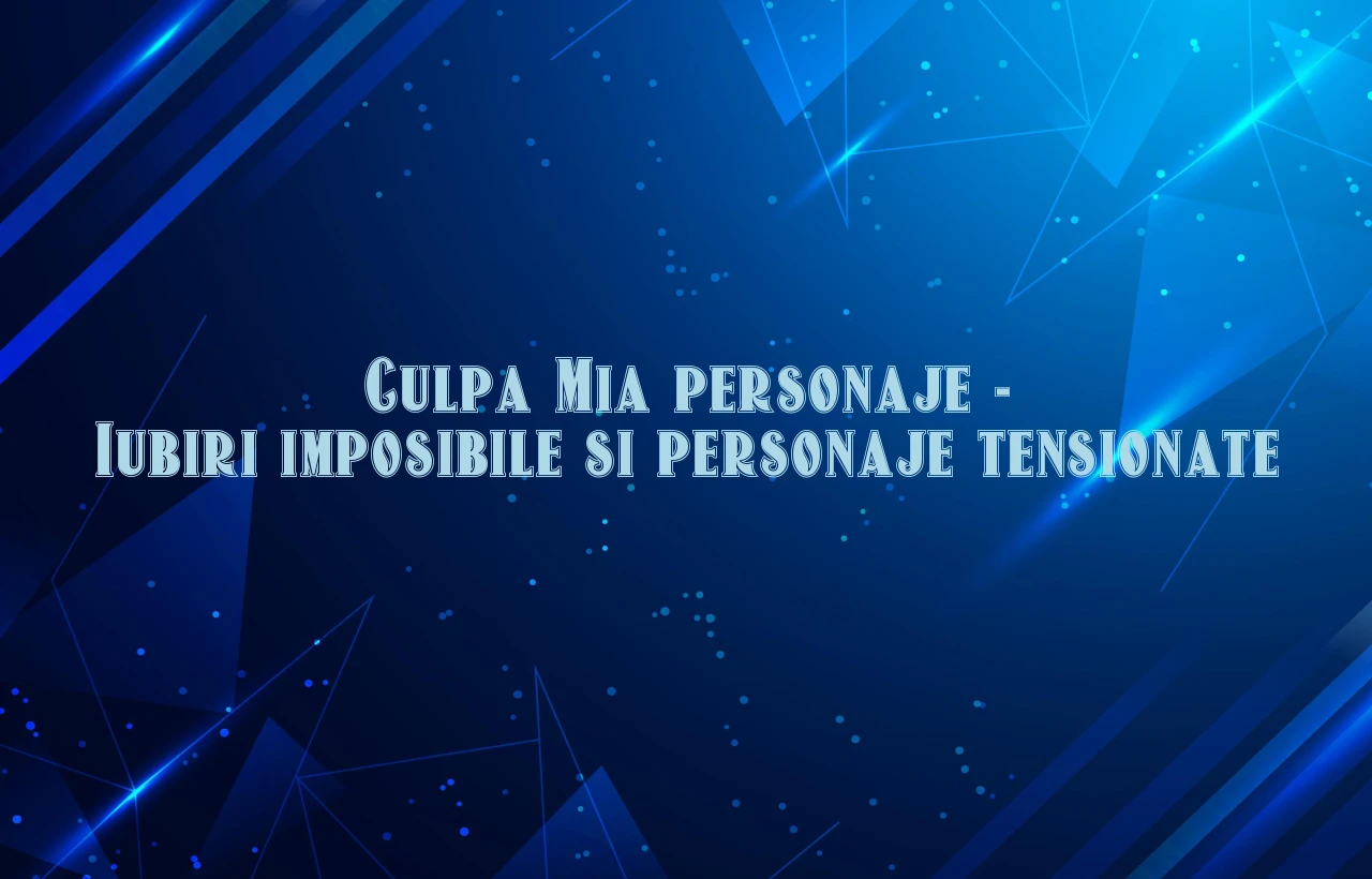 culpa mia personaje