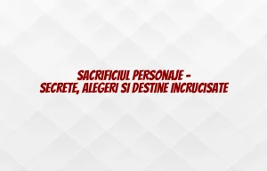 sacrificiul personaje
