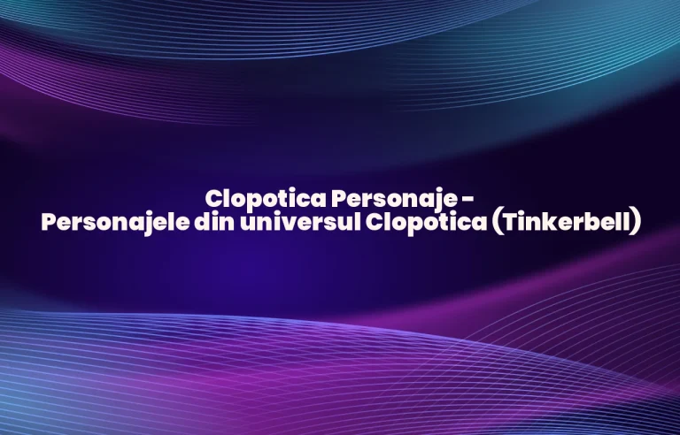 clopotica personaje