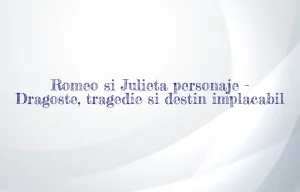 romeo si julieta personaje