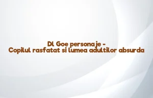 dl goe personaje
