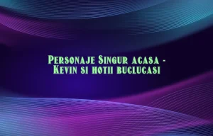 personaje singur acasa