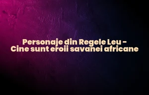 personaje din regele leu