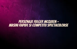 personaje fulger mcqueen