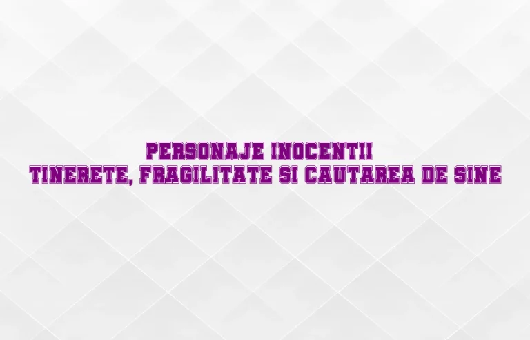 personaje inocentii