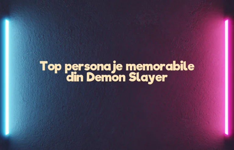 personaje principale in demon slayer