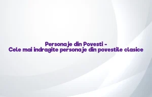 personaje din povesti