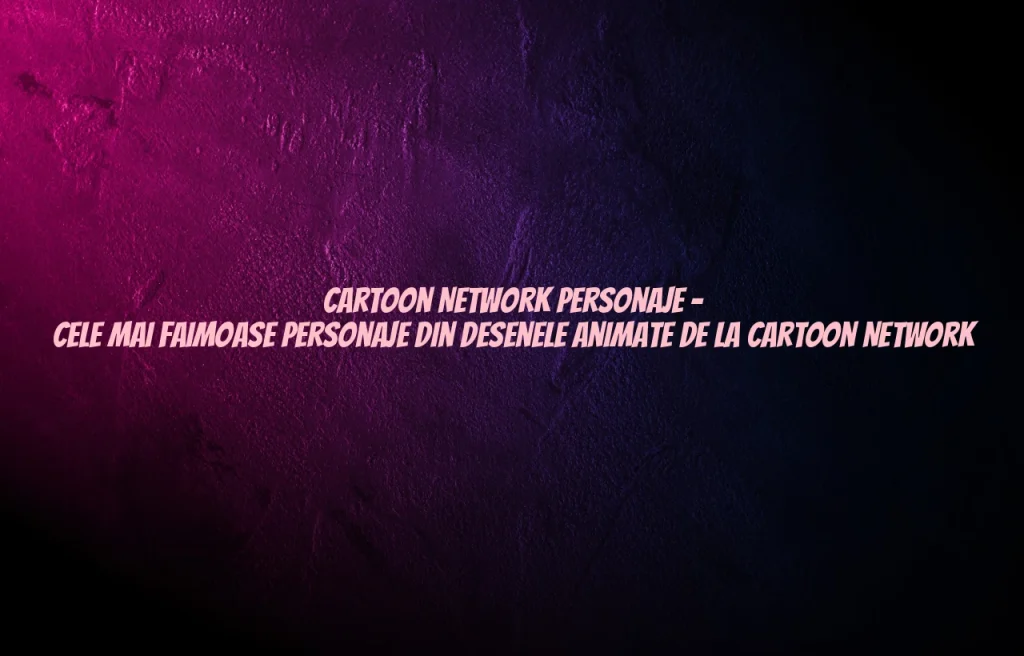 cartoon network personaje