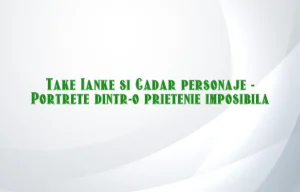 take ianke si cadar personaje